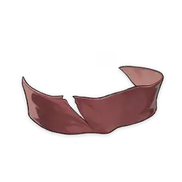 Satén rojo descolorido