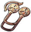 Insigne de la crinière d'argent