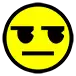 Emoticon: Fine...