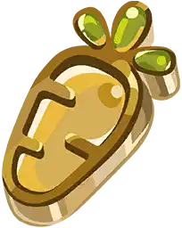 Auspicious Golden Carrot
